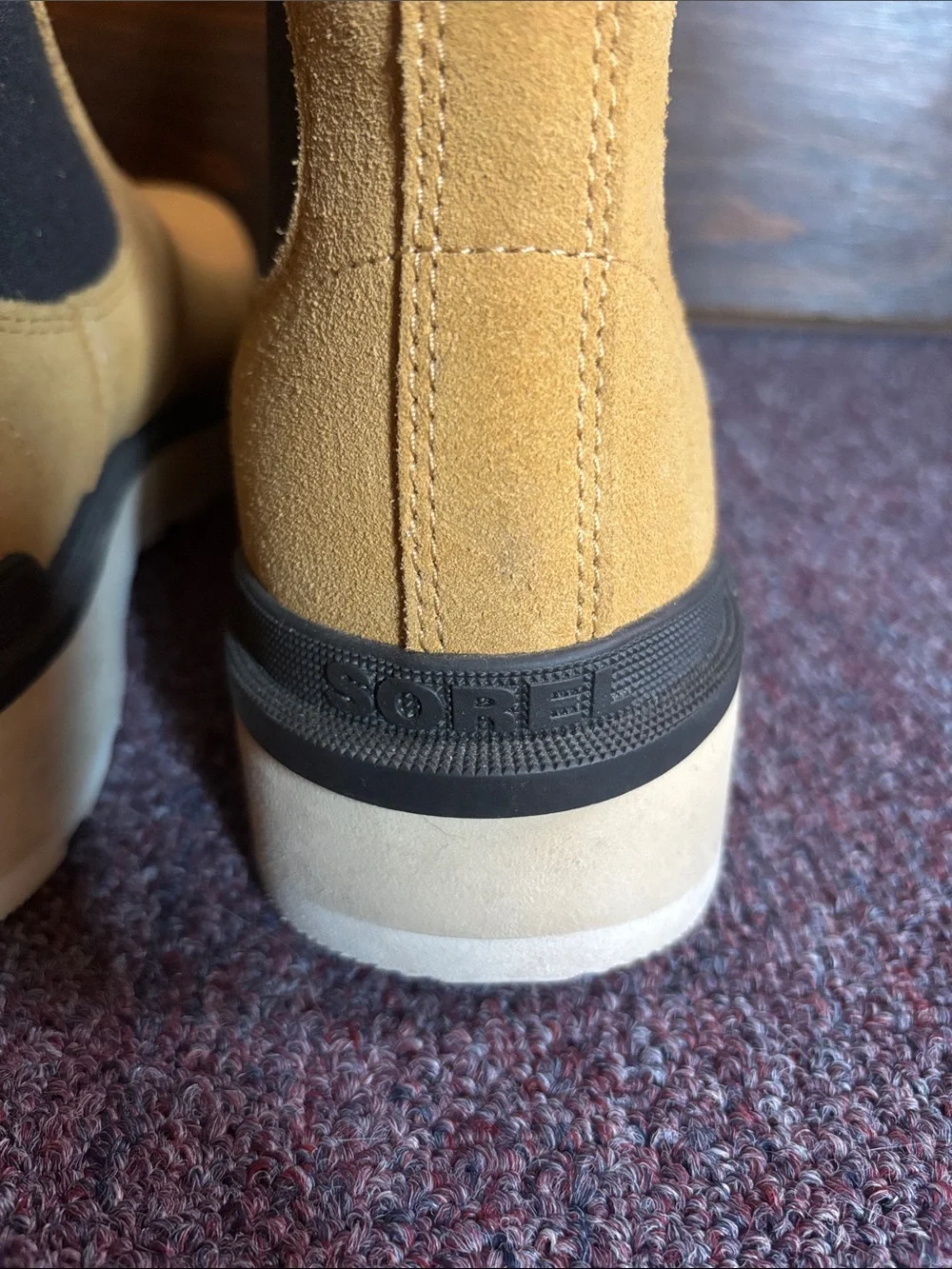 Sorel Leather Chelsea Boots